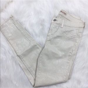 J Brand Wax Coated Jeans